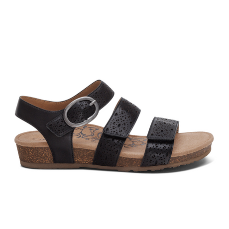 Aetrex Lilly Backstrap Sandal (Women) Sandal - Backstrap - The Heel Shoe Fitters