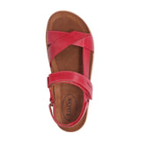 Taos Sideways Backstrap Sandal (Women) - Magenta Sandals - Backstrap - The Heel Shoe Fitters