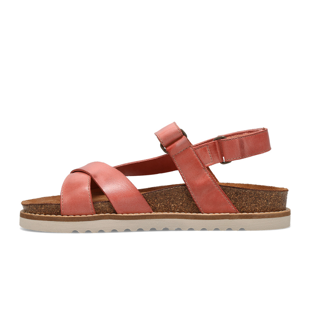 Taos Sideways Backstrap Sandal (Women) - Rosette Sandal - Backstrap - The Heel Shoe Fitters