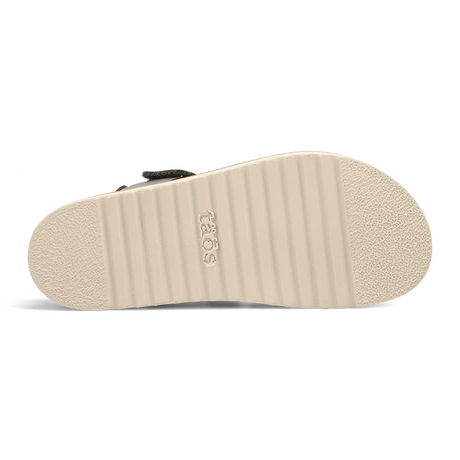 Taos Sideways Backstrap Sandal (Women) - Steel Sandal - Backstrap - The Heel Shoe Fitters