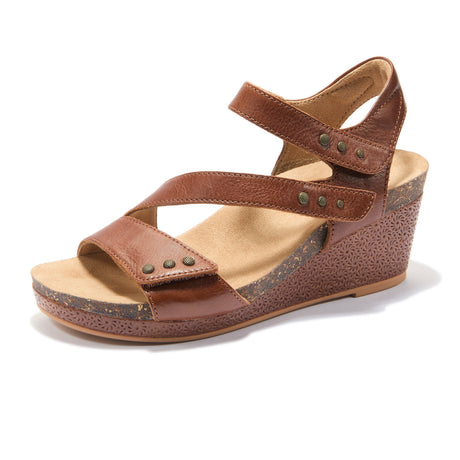 Halsa Giselle Sandal (Women) - Cognac