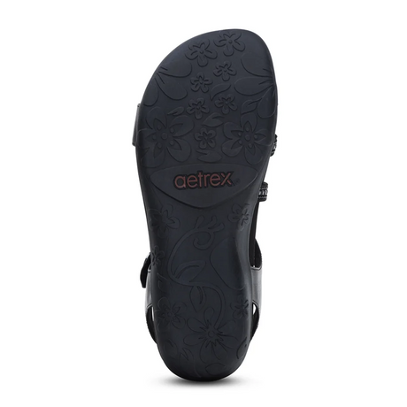 Aetrex Jess Backstrap Sandal (Women) Sandal - Backstrap - The Heel Shoe Fitters