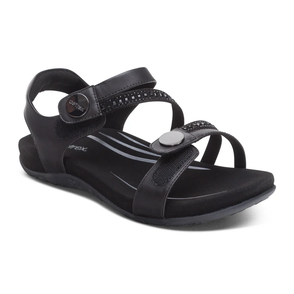 Aetrex Jess Backstrap Sandal (Women) Sandal - Backstrap - The Heel Shoe Fitters