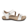 Aetrex Jess Backstrap Sandal (Women) - White Sandal - Backstrap - The Heel Shoe Fitters