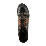 L'Artiste Severity Mid Boot (Women) - Brown Multi Boots - Casual - Mid - The Heel Shoe Fitters