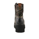 L'Artiste Severity Mid Boot (Women) - Brown Multi Boots - Casual - Mid - The Heel Shoe Fitters
