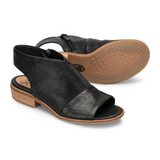 Sofft Natalia Sling Sandal (Women) - Black Sandal - Heel/Wedge - The Heel Shoe Fitters