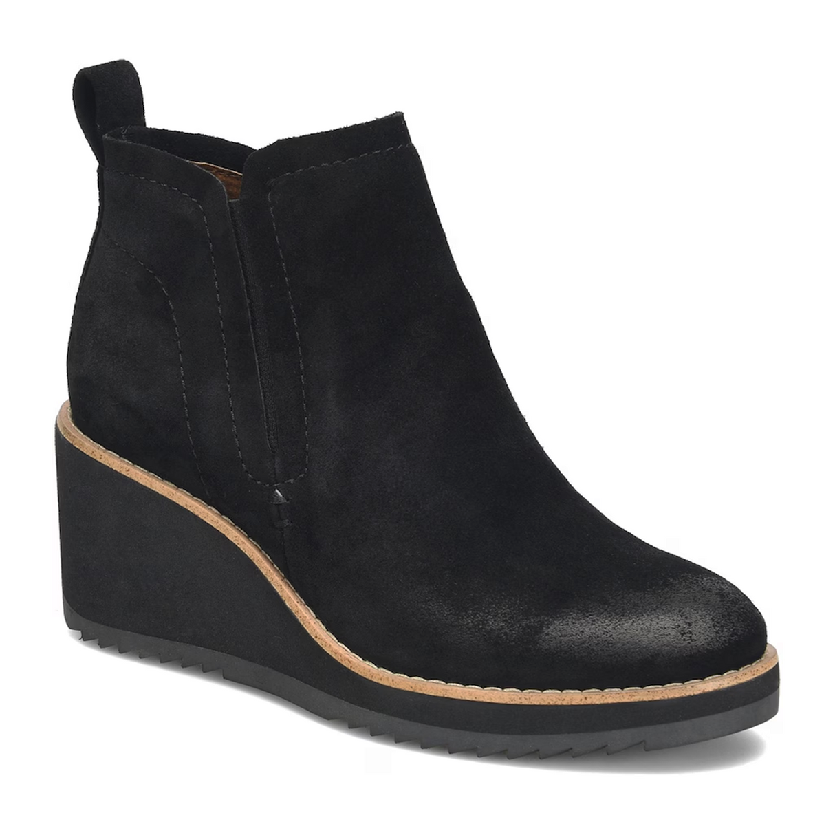 Sofft Emeree Wedge Boot (Women) - Black Boots - Fashion - Wedge - The Heel Shoe Fitters