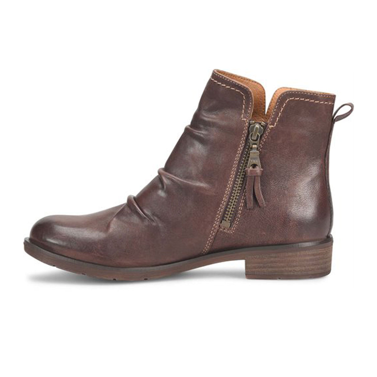 Sofft Beckie Ankle Boot (Women) - Cocoa Brown Boots - Fashion - Ankle Boot - The Heel Shoe Fitters