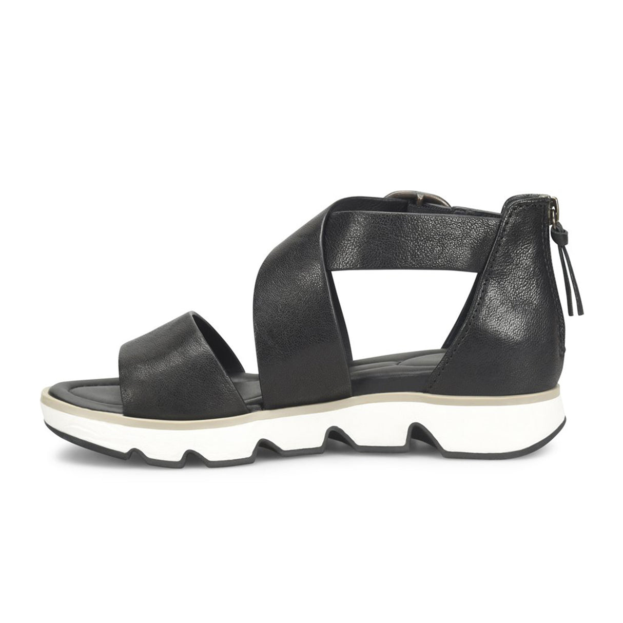 Sofft Mackenna Sandal (Women) - Black Sandal - Backstrap - The Heel Shoe Fitters