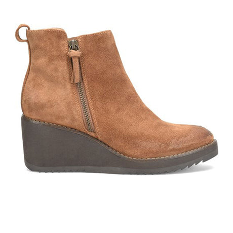 Sofft Emeline Wedge Boot (Women) - Havana Brown Boots - Fashion - Wedge - The Heel Shoe Fitters