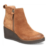 Sofft Emeline Wedge Boot (Women) - Havana Brown Boots - Fashion - Wedge - The Heel Shoe Fitters