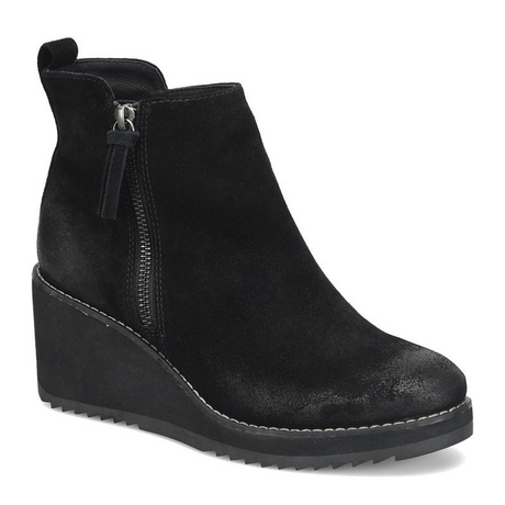 Sofft Emeline Wedge Boot (Women) - Black Boots - Fashion - Wedge - The Heel Shoe Fitters