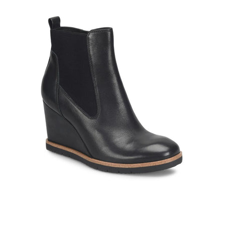 Sofft Monica Chelsea Wedge Boot (Women) - Black Boots - Fashion - Chelsea - The Heel Shoe Fitters