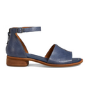 Sofft Faxyn Low Heeled Sandal (Women) - Zante Blue Sandal - Backstrap - The Heel Shoe Fitters