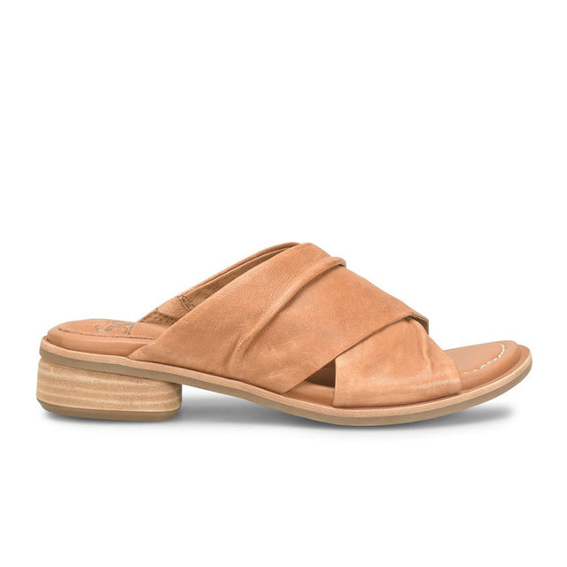 Sofft Fallon (Women) - Luggage Sandals - Heel/Wedge - The Heel Shoe Fitters