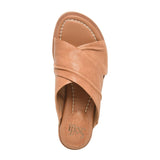 Sofft Fallon (Women) - Luggage Sandals - Heel/Wedge - The Heel Shoe Fitters
