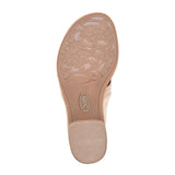 Sofft Fallon Slide Sandal (Women) - Tapioca Grey Sandals - Heel/Wedge - The Heel Shoe Fitters