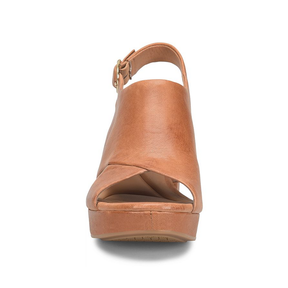 Sofft Liv Heeled Sandal (Women) - Luggage Sandal - Heel/Wedge - The Heel Shoe Fitters