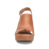 Sofft Liv Heeled Sandal (Women) - Luggage Sandal - Heel/Wedge - The Heel Shoe Fitters