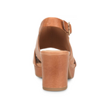 Sofft Liv Heeled Sandal (Women) - Luggage Sandal - Heel/Wedge - The Heel Shoe Fitters