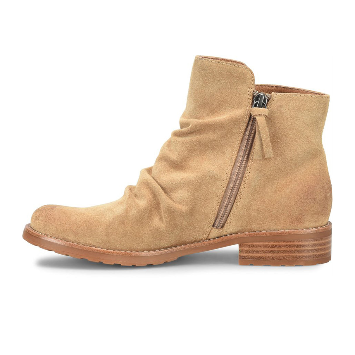 Sofft Beckie II Ankle Boot (Women) - Sand Boots - Casual - Mid - The Heel Shoe Fitters