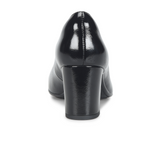 Sofft Anna Marie Pump (Women) - Black Crinkle Patent Dress-Casual - Heels - The Heel Shoe Fitters