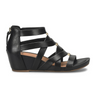 Sofft Vivi Wedge Sandal (Women) - Black Sandal - Heel/Wedge - The Heel Shoe Fitters
