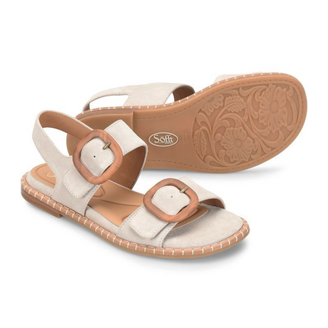 Sofft Napa Backstrap Sandal (Women) - Light Natural Sandal - Backstrap - The Heel Shoe Fitters