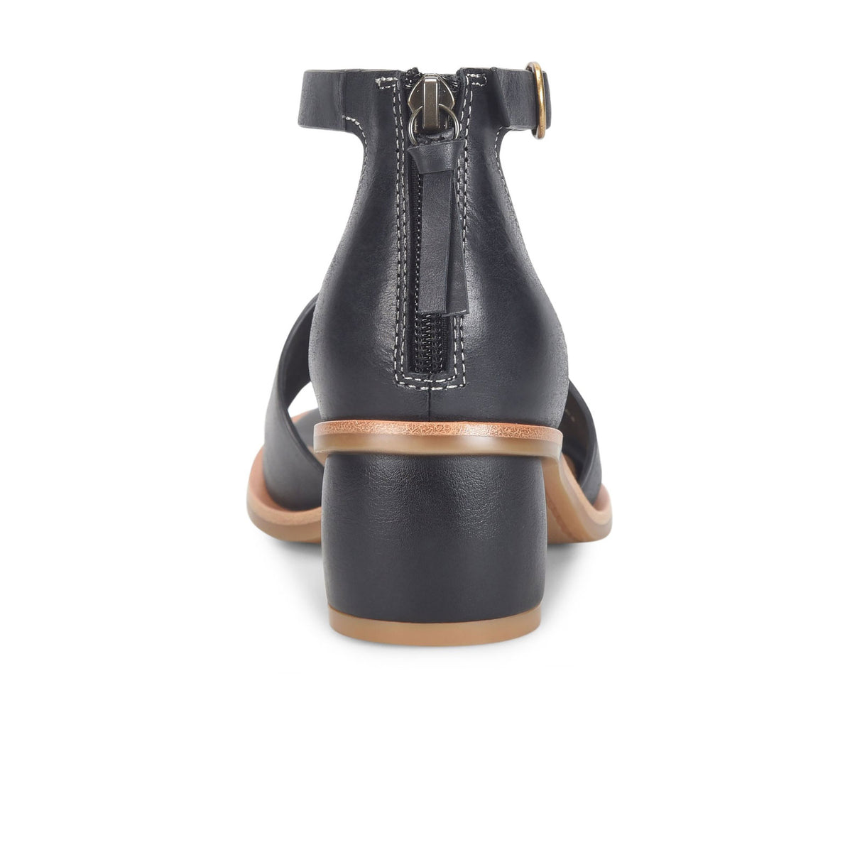 Sofft Colby Heeled Sandal (Women) - Black Sandal - Heel/Wedge - The Heel Shoe Fitters