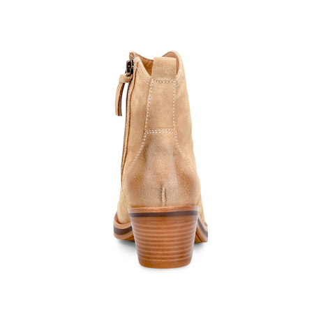 Sofft Shaelynn Ankle Boot (Women) - Cognac Boots - Casual - Low - The Heel Shoe Fitters