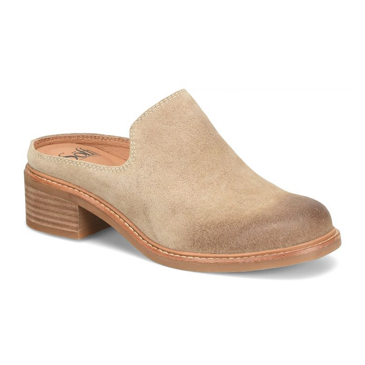 Sofft Trinity Mule (Women) - Barley Dress-Casual - Clogs & Mules - The Heel Shoe Fitters