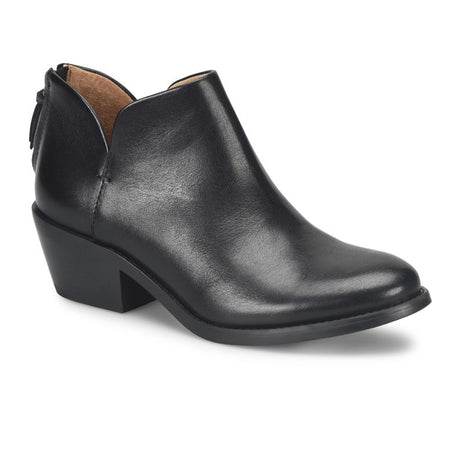 Sofft Angelica Ankle Boot (Women) - Black Boots - Casual - Mid - The Heel Shoe Fitters