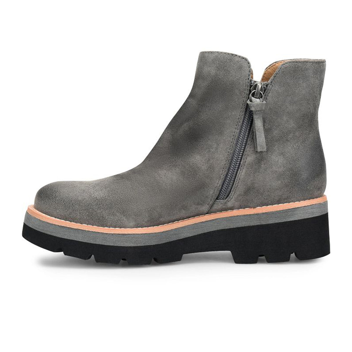 Sofft Pecola Boot (Women) - Smoke Boots - Casual - Mid - The Heel Shoe Fitters