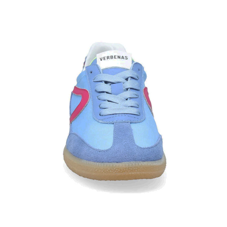 Verbenas Simona Pietra Sneaker (Women) - Sea/Pink/Lima Athletic - Casual - Lace Up - The Heel Shoe Fitters