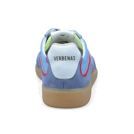 Verbenas Simona Pietra Sneaker (Women) - Sea/Pink/Lima Athletic - Casual - Lace Up - The Heel Shoe Fitters