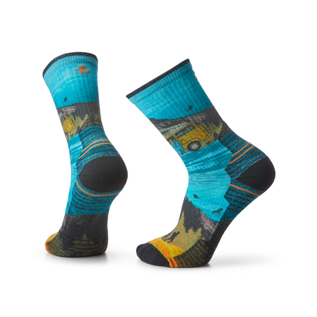 Smartwool Hike Light Cushion Great Excursion Crew Sock (Men) - Multicolor Accessories - Socks - Performance - The Heel Shoe Fitters