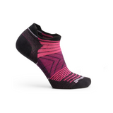 Smartwool Run Zero Cushion Stripe Low Ankle Sock (Women) - Power Pink Accessories - Socks - Performance - The Heel Shoe Fitters