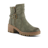 Spring Step Relife Smokies Ankle Boot (Women) - Light Green Boots - Casual - Mid - The Heel Shoe Fitters