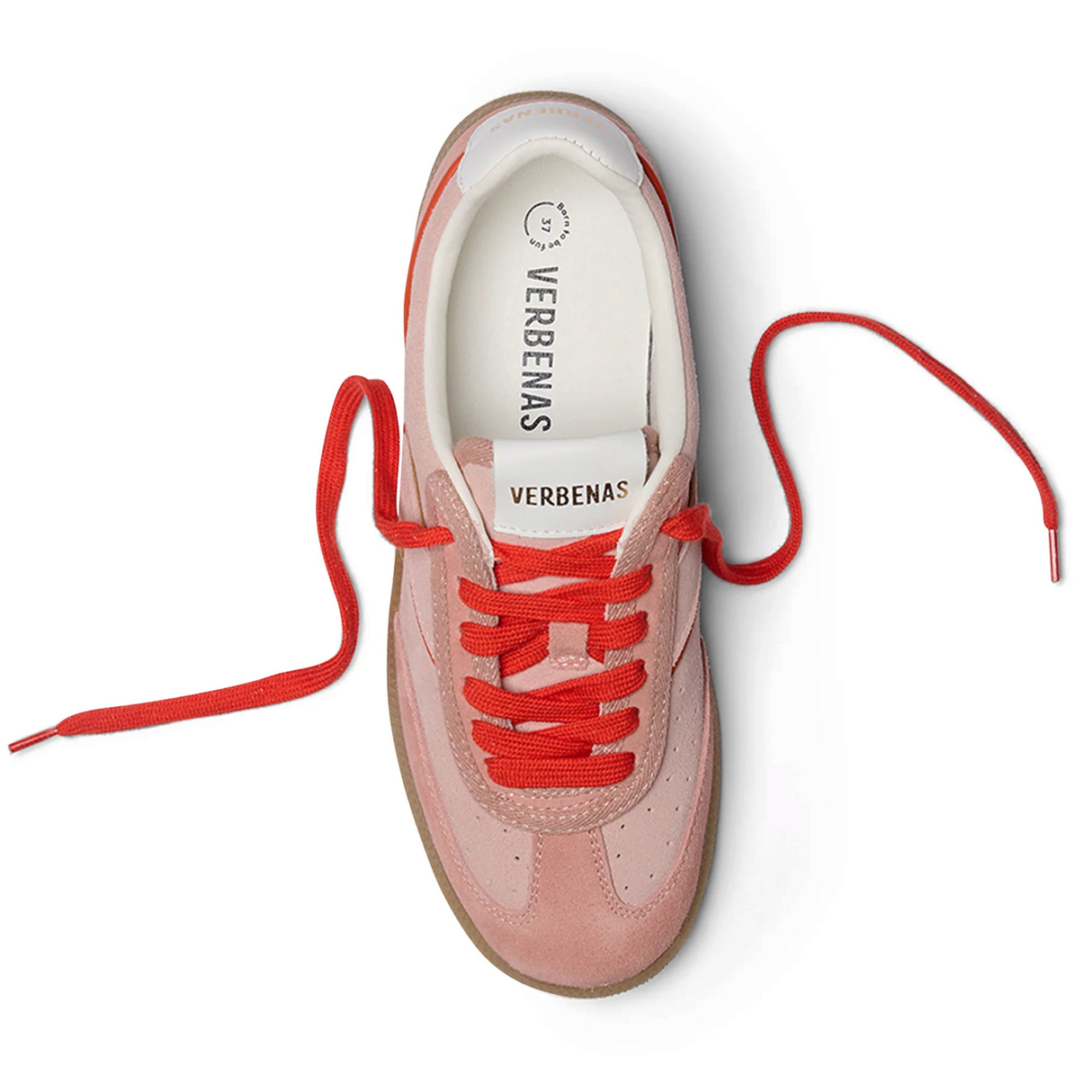 Verbenas Sound Bralia Sneaker (Women) - Salmone/Rosa/Coral Athletic - Casual - Lace Up - The Heel Shoe Fitters