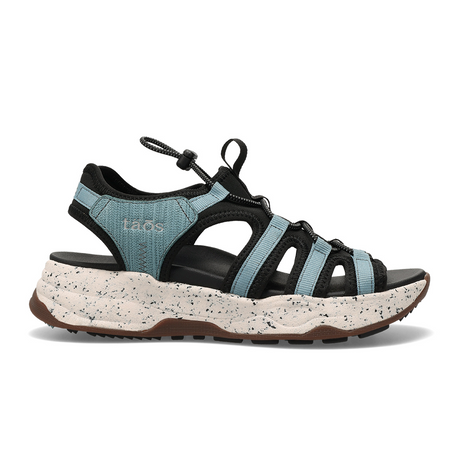 Taos Superfly Active Sandal (Women) - Black/Mineral Blue Sandal - Active - The Heel Shoe Fitters