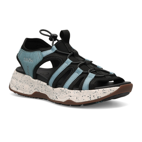 Taos Superfly Active Sandal (Women) - Black/Mineral Blue Sandal - Active - The Heel Shoe Fitters