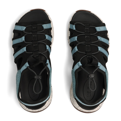 Taos Superfly Active Sandal (Women) - Black/Mineral Blue Sandal - Active - The Heel Shoe Fitters