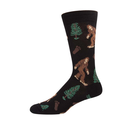 SockSmith Bigfoot Crew Sock (Men) - Black Accessories - Socks - Lifestyle - The Heel Shoe Fitters