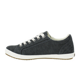 Taos Star Sneaker (Women) - Charcoal Wash Canvas Athletic - Casual - Lace Up - The Heel Shoe Fitters