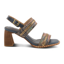 L'Artiste Starstud Wedge Sandal (Women) Sandal - Heel/Wedge - The Heel Shoe Fitters