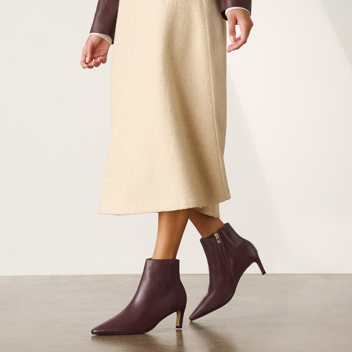 Frankie4 Suki Heeled Boot (Women) - Cherry