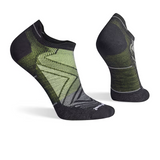 Smartwool Run Zero Cushion Low Ankle Sock (Men) - Black Accessories - Socks - Performance - The Heel Shoe Fitters