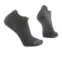 Smartwool Run Zero Cushion Low Ankle (Men) - Medium Gray
