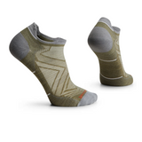 Smartwool Run Zero Cushion Low Ankle Sock (Men) - Winter Moss Accessories - Socks - Performance - The Heel Shoe Fitters